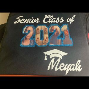 Custom graduation shirts.